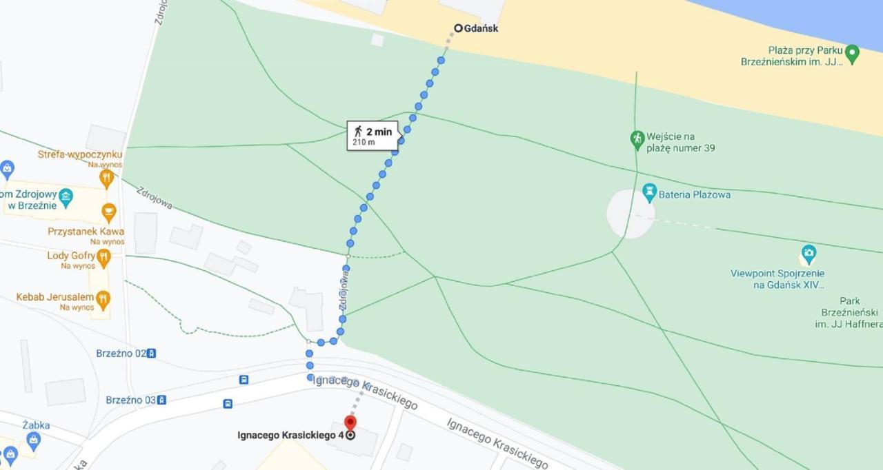 Studio Przy Plazy Gdańsk Buitenkant foto